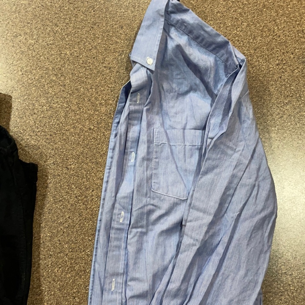 Boys long sleeve button down shirt